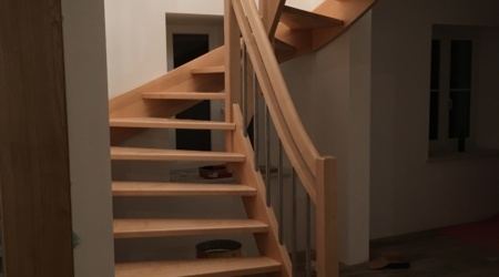Treppen und Treppengeländer vom Tischler